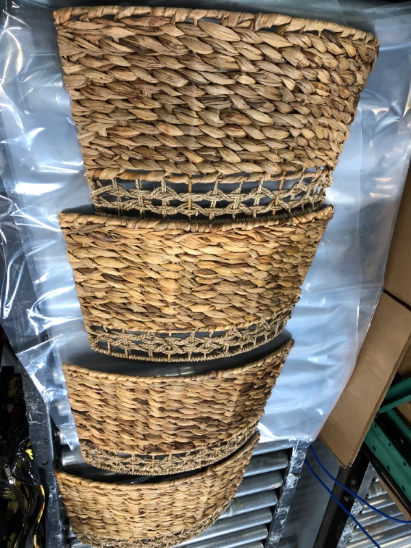 Photo 2 of ***NO BOTTOM***4 PIECE DETACHABLE WICKER BASKET