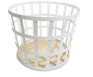 Photo 1 of Origin 21 16.5-in W x 12.5-in H x 16.5-in D White Iron Basket
4 PACK 