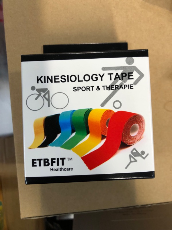 Photo 1 of ***USED LIKE NEW Kinesiology Tape- 2 in. x 16.4 ft, (Black)