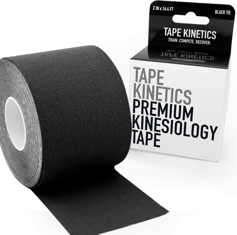 Photo 1 of Kinesiology Tape- 2 in. x 16.4 ft, (Black)