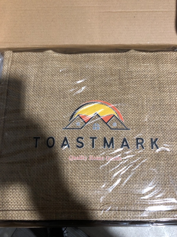 Photo 2 of * see all images * 
Toastmark Burlap Bags with Handles Pack of 6– 12”x10”x4” 