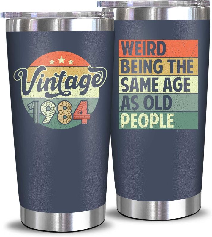 Photo 1 of * see all images * 
NewEleven 40th Birthday Gifts For Men Women - 1982 20 Oz Tumbler