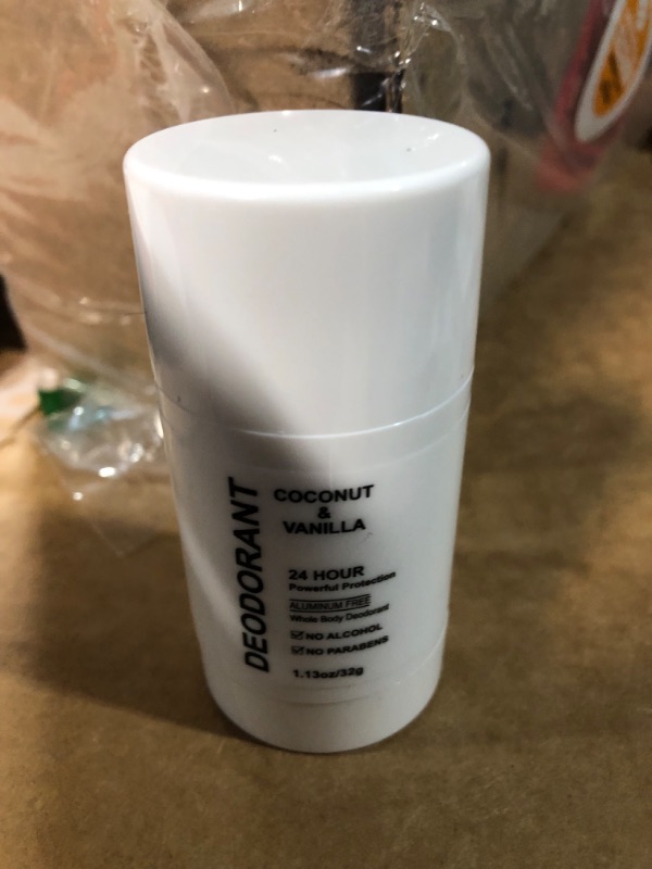 Photo 1 of 3 pack coconut and vanilla deodorant 