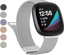 Photo 1 of Metal Band for Fitbit Sense Bands/Fitbit Versa 3 Bands