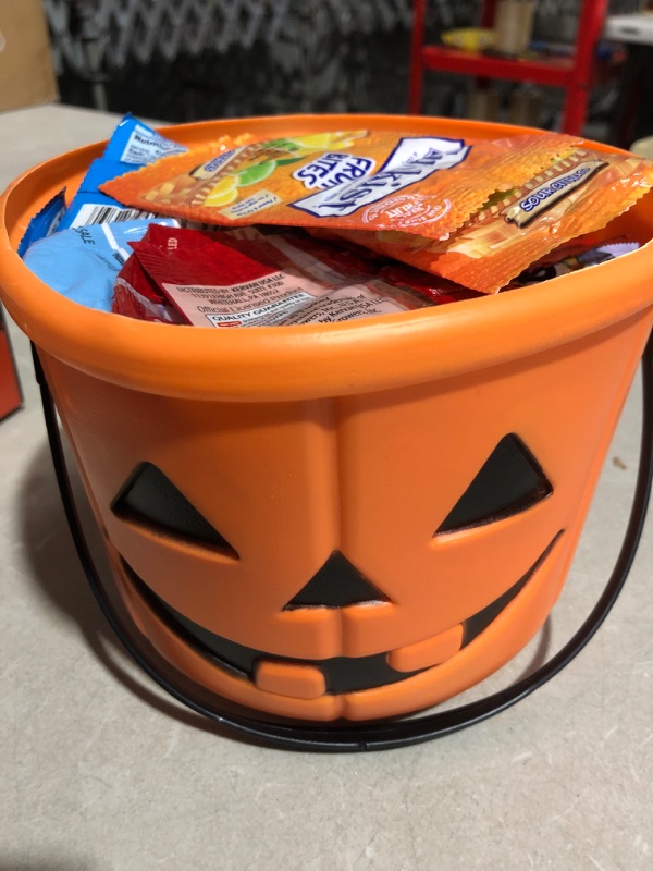 Photo 2 of * see images * 
Candy Mix with Pumpkin Bucket Filled with Assorted Candies 