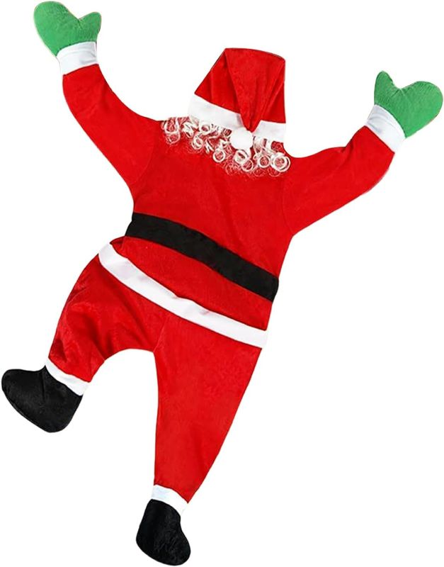 Photo 1 of **STOCK PHOTO FOR REF**
3.6 Ft Christmas Hanging Santa Claus Outdoor Decorations 