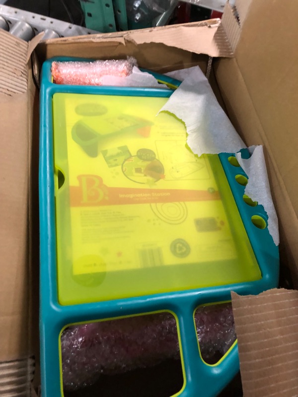 Photo 1 of B. toys- Imagination Station- Creaitve Kids Lap Desk – Lap Desk for Art, Coloring, Writing – Portable Table 