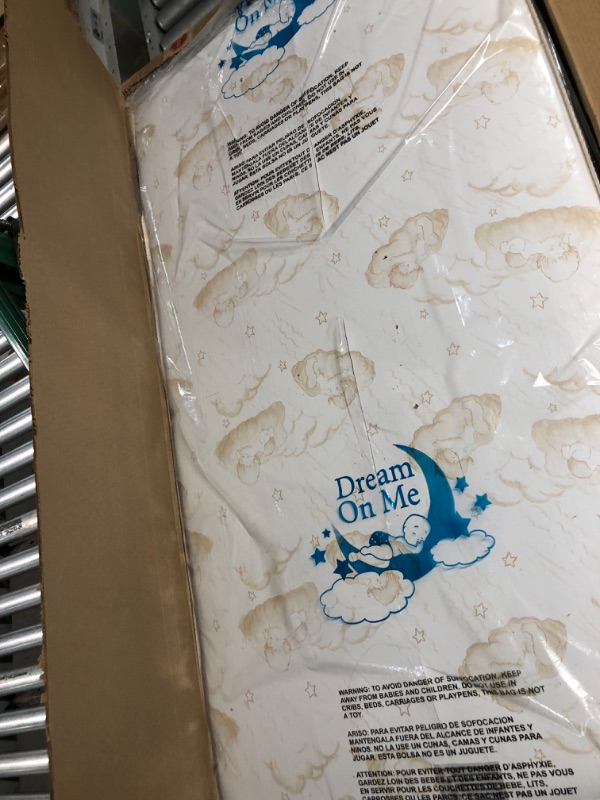 Photo 1 of Dream On Me Foam 2-in-1 Breathable Twilight 5" Spring Coil Crib and Toddler Bed Mattress Firm,Plush 
