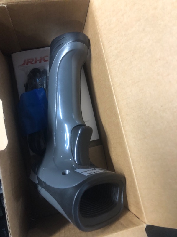 Photo 2 of JRHC 2D QR Barcode Scanner Wireless,Data Matrix Bar Code Rearder Cordless PDF417 Rechargeable Code Scanner 2.4GWireless & USB Wired Connection for Mobile Payment, Convenience Store, Sumpermarket HC-655 Wireless 2D 2.4G