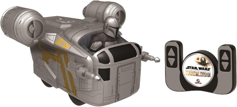 Photo 1 of **MISSING PIECES-DOES NOT FUNCTION**
HAO The Mandalorian Razor Crest Starship Remote Controlled Car 2.4 GHz 