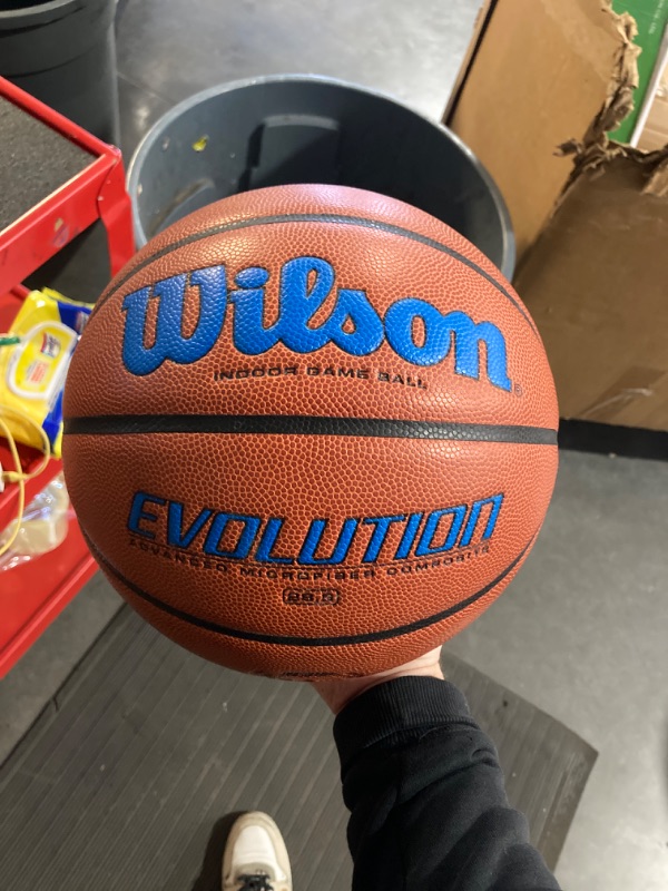 Photo 2 of (READ FULL POST) WILSON Evolution Game Basketball Royal - 28.5" Basketball