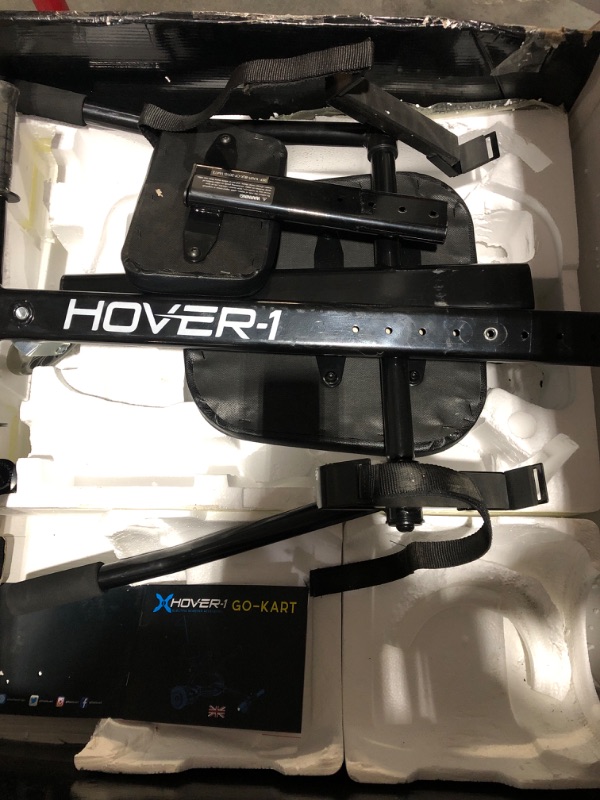 Photo 4 of * important * see clerk notes * Hover-1 Buggy Attachment | Compatible with All 6.5" & 8" Electric Hoverboards, Hand-Operated Rear Wheel Control