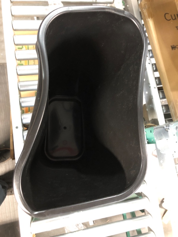 Photo 4 of **WARPED**
Rubbermaid Commercial Products 41QT/10.25 GAL Wastebasket Trash Container Black 2 pack