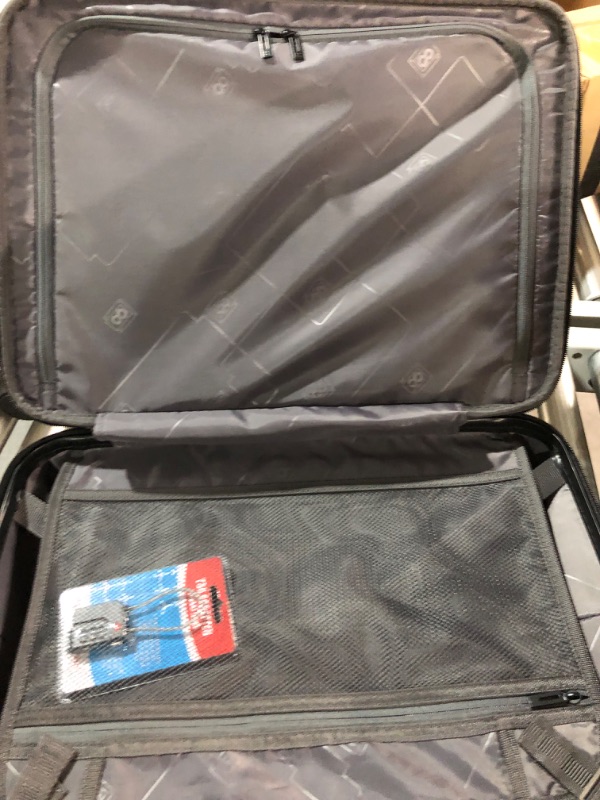 Photo 2 of ***DEFAULT COMBINATION IS 0-0-0***
LEVEL8 Grace EXT Carry On Luggage Airline Approved, 20” Expandable Hardside Carry On Suitcase With Wheels, Blue