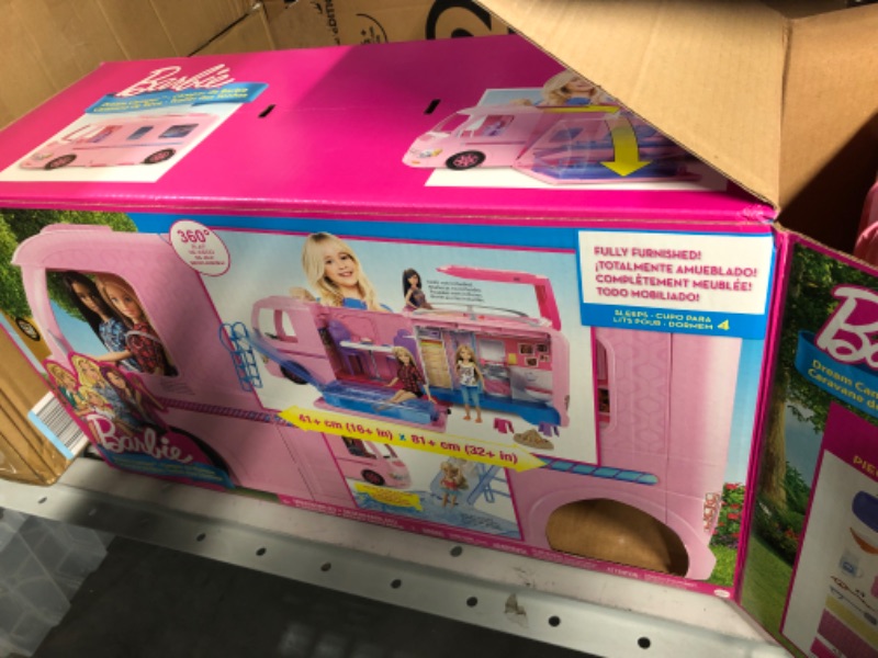 Photo 4 of Barbie Camper Playset With Barbie Accessories