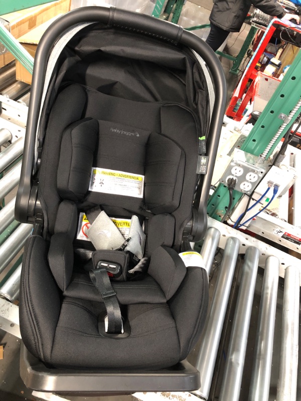 Photo 4 of Baby Jogger City GO 2 Infant Car Seat, Pike with Leatherette City Go 2 Pike