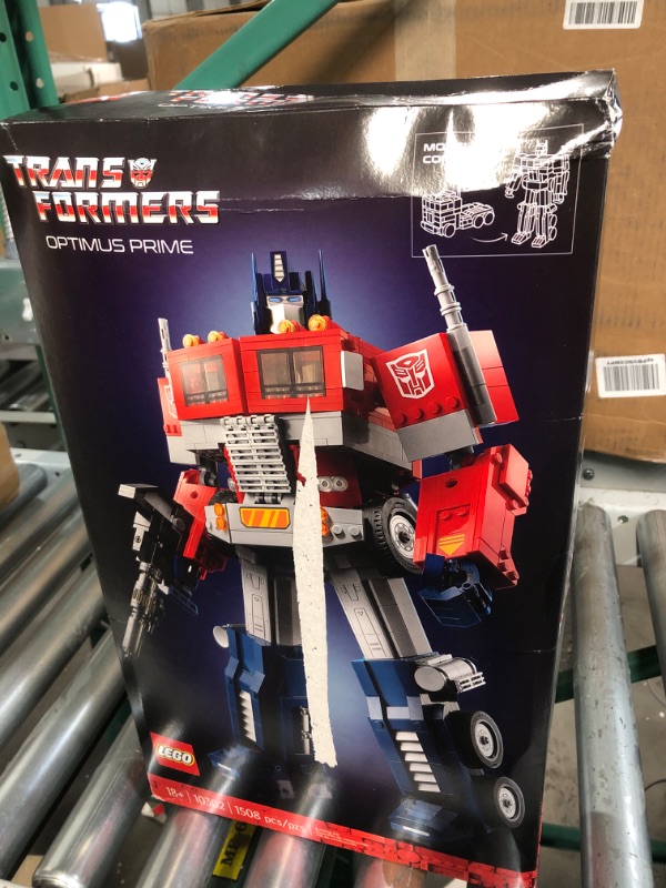 Photo 1 of LEGO Icons Optimus Prime 10302 Transformers Figure Set (Unopened)