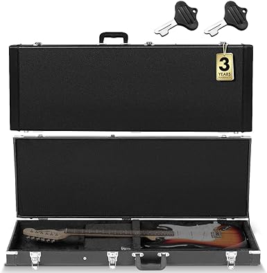 Photo 1 of **DAMAGE**
Gator Cases Hard-Shell Wood Case for Standard Electric Guitars, Black