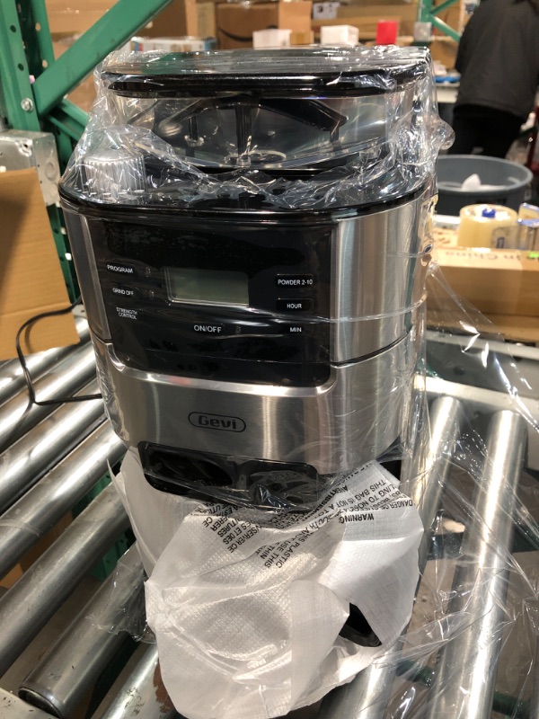 Photo 1 of 10-Cup Drip Coffee Maker, 1.5L Large Capacity Water Tank Coffee Serving Sets