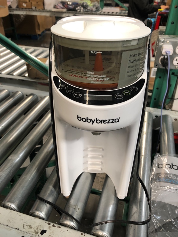 Photo 2 of **MISSING BOTTLE**
Baby Brezza Formula Pro Advanced Formula Dispenser Machine