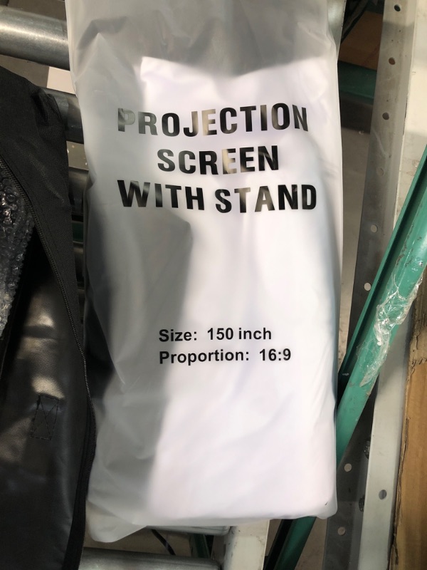 Photo 1 of Projector Screen and Stand,Towond 150 inch Indoor Outdoor Projection Screen