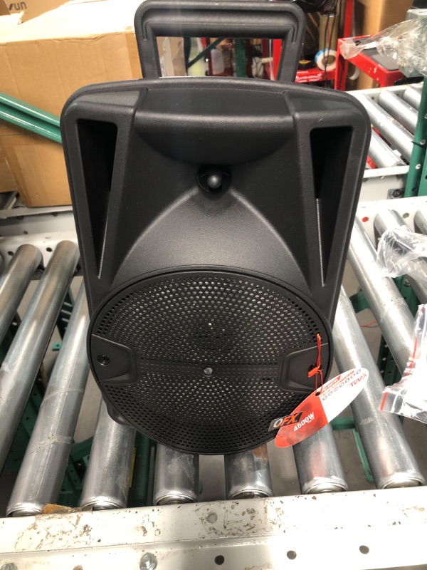 Photo 3 of PBX-800TWS 8-Inch Bluetooth Stereo PA System Comes with 2X 8 Speakers and 2X Stands, 2X Microphones, and a Remote Control