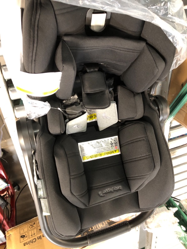 Photo 4 of Baby Jogger City GO 2 Infant Car Seat, Pike with Leatherette City Go 2 Pike