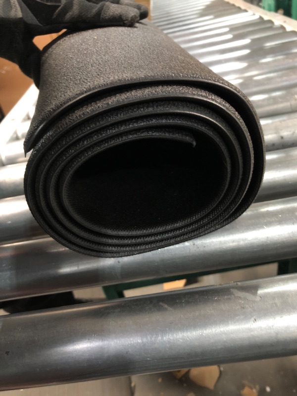 Photo 3 of BalanceFrom Heavy Duty Thick Real Rubber Mat Exercise Equipment Floor Mat 2.5-Feet x 5-Feet, PVC