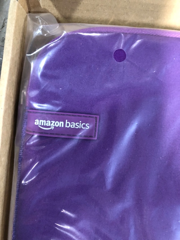 Photo 3 of AmazonBasics 13.3-inch Laptop Sleeve - Purple