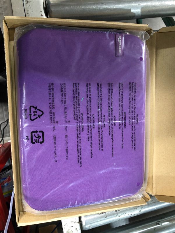 Photo 1 of AmazonBasics 13.3-inch Laptop Sleeve - Purple