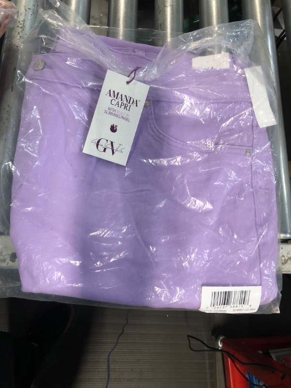 Photo 3 of Gloria Vanderbilt Women's Amanda Capri SweeT Violet