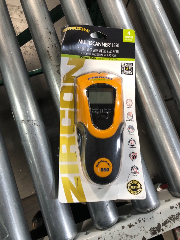 Photo 3 of Zircon | Multiscanner L550 Stud Finder - Yellow and Black | Rona