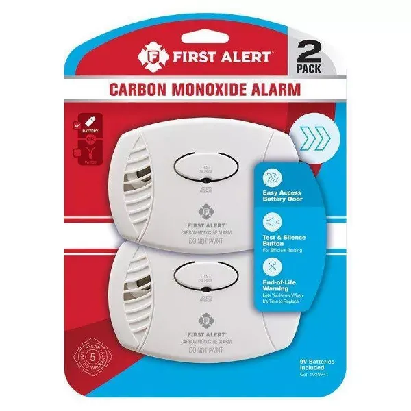 Photo 1 of First Alert 2-Pack Plug-in Carbon Monoxide Detector