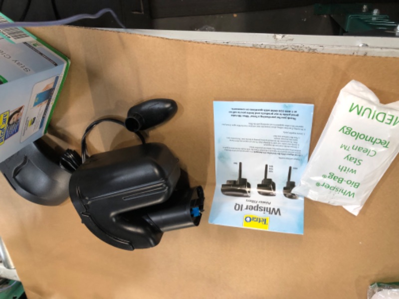 Photo 1 of **parts only**
Tetra Whisper IQ Power Filter 10 Gallons, 105 GPH, with Stay Clean Technology 10-Gallon