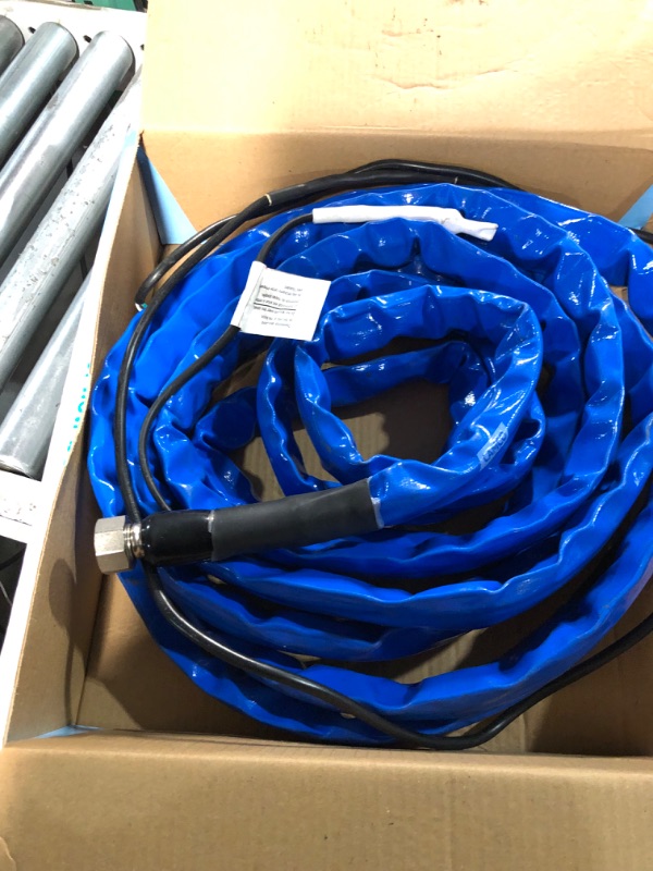 Photo 2 of Camco Heated Drinking Water Hose, - 20° F, 25-Foot, 5/8-Inch ID 25' Cold Weather (Freeze Protection to - 20?F) Standard Packaging