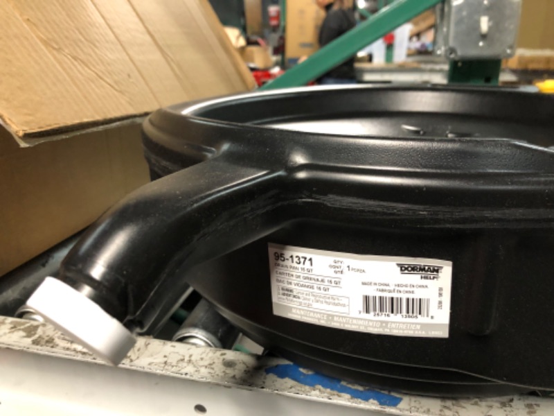 Photo 5 of Dorman 95-1371 Drain Pan - 15 Qt , Black