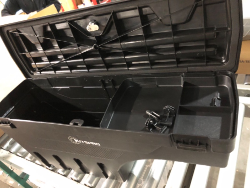 Photo 3 of ***MISSING HARDWARE***KitsPro Truck Bed Tool Box Storage for 2019-2023 Chevy Chevrolet Silverado 1500 and GMC Sierra 1500 (NO FIT with CarbonPro Bed)