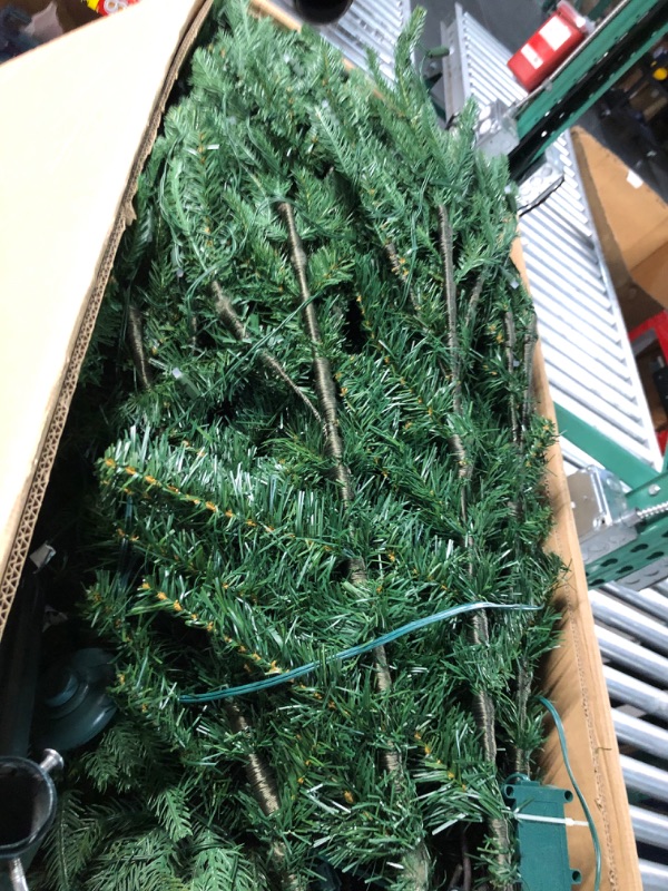 Photo 3 of ***NOT FUNCTIONAL - FOR PARTS - NONREFUNDABLE - SEE NOTES***
Honeywell 7.5 ft Pre-Lit Christmas Tree, Churchill Pine Artificial Christmas Tree with 400 Color Changing LEDs