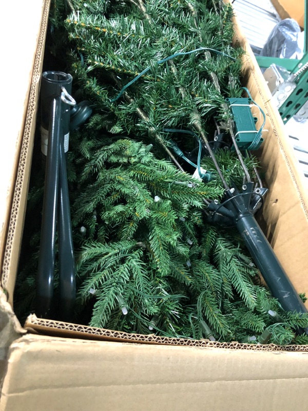 Photo 4 of ***NOT FUNCTIONAL - FOR PARTS - NONREFUNDABLE - SEE NOTES***
Honeywell 7.5 ft Pre-Lit Christmas Tree, Churchill Pine Artificial Christmas Tree with 400 Color Changing LEDs