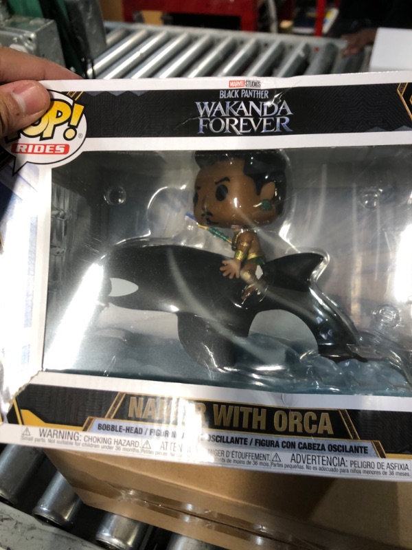 Photo 2 of Funko Pop! Ride Super Deluxe: Black Panther - Wakanda Forever, Namor with Orca