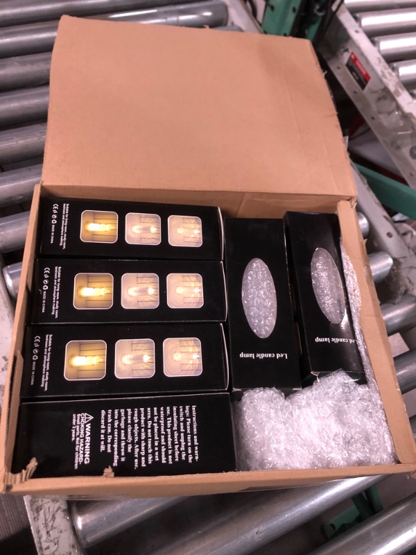 Photo 1 of **MISSING ONE CANDLE**
VIHOSE 12 Pcs Battery Operated Candles LED Flameless Pillar Candles 2.4 x 6.7'' 