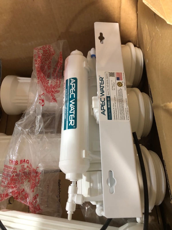 Photo 3 of ***Parts Only***APEC Top Tier 5-Stage Ultra Safe Reverse Osmosis Drinking Water Filter System (ESSENCE ROES-50)