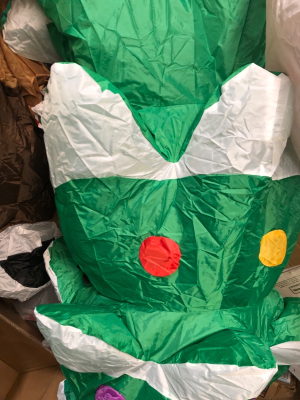 Photo 1 of Gemmy Airblown Inflatable 10' Rudolph The Red Nosed Reindeer King Moonracer and Island of Misfit Toys Scene