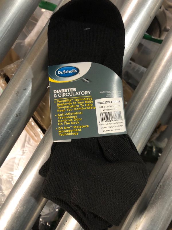 Photo 3 of Dr. Scholl's Women's Plus Size Low Cut Diabetes & Circulatory Socks (Pack of 4)