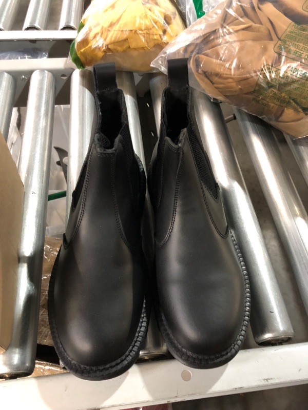 Photo 2 of ***USED - UNKNOWN SIZE***
ZERVRTON Steel Toe Work Boots for Men,Slip-on Working Boots,Comfortable,Waterproof