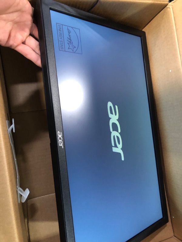 Photo 2 of Acer K202Q bi 19.5-inch Professional HD+ (1600 x 900) Monitor, 75Hz Refresh Rate, VESA Mountable, VisionCare Technologies, BlueLight Filter & Flickerless Technology (HDMI Port & VGA Port),Black 19.5-inch HD+, 75Hz