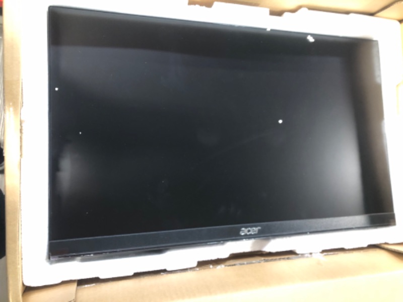 Photo 2 of Acer 21.5 Inch Full HD (1920 x 1080) IPS Ultra-Thin Zero Frame Computer Monitor (HDMI & VGA Port), SB220Q bi