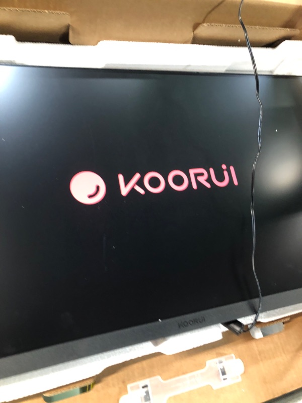 Photo 4 of KOORUI 24 Inch Computer Monitor, FHD 1920 x 1080p Office PC Monitor IPS Display 75Hz, HDMI, VGA, 75 x 75 mm VESA Mountable, Frameless, Eye Protection and Ergonomic Tilt Adjustment 24N1