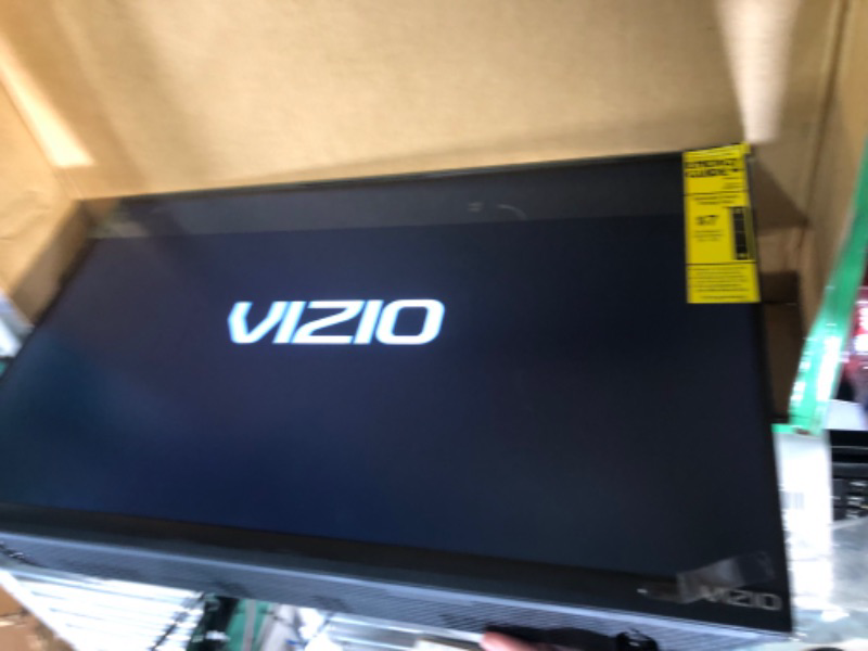 Photo 2 of * cracked screen * sold for parts * 
VIZIO 24-inch D-Series Full HD 1080p Smart TV with Apple AirPlay and Chromecast Built-in, Alexa Compatibility