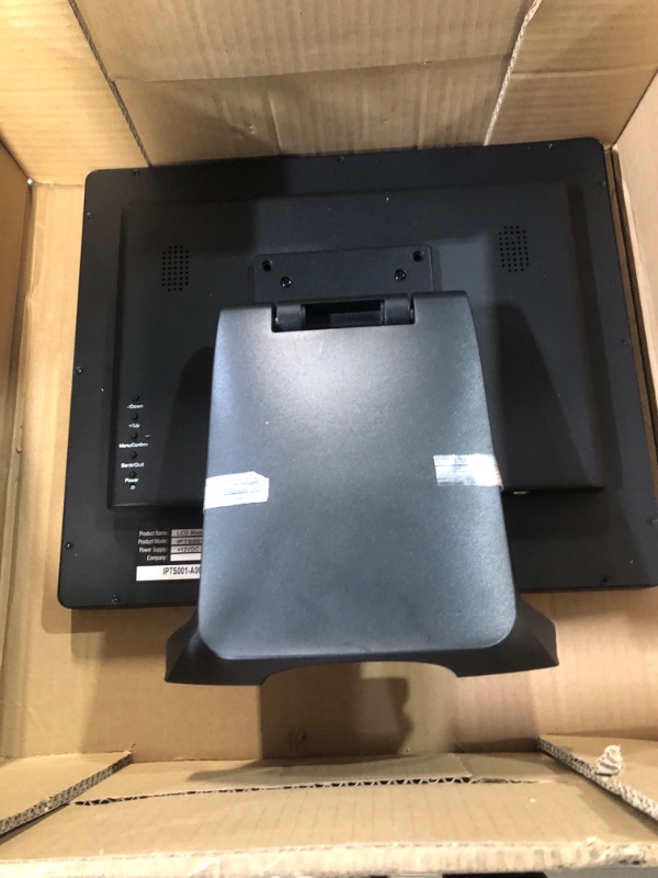 Photo 1 of MUNBYN POS Touch Screen Monitor 17-inch 400 nits Flat Capacitive LED Touchscreen Monitor POS System for Retail Kitchen POS Monitor No Driver Required Support Windows Linux Raspberry Pi VGA/HDMI Input